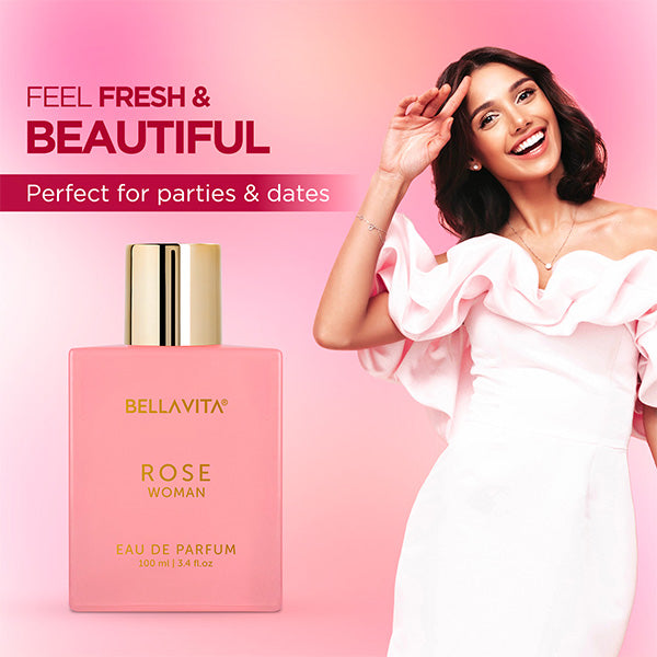 Bellavita Rose Woman Luxury Perfume -100ml