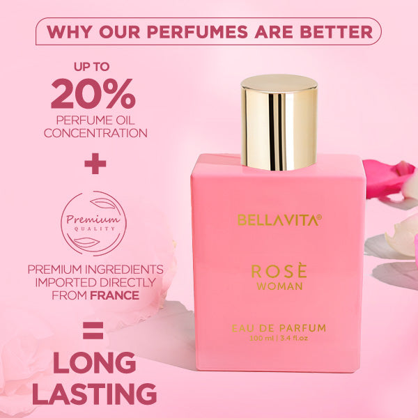Bellavita Rose Woman Luxury Perfume -100ml