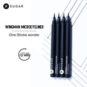 SUGAR WINGMAN WATERPROOF MICROLINER - 01 I'LL BE BLACK