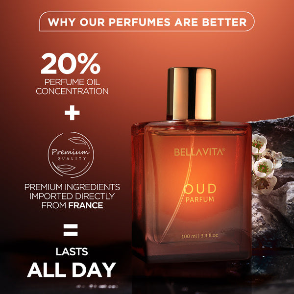 Bellavita Oud Unisex Luxury Perfume - 100ml