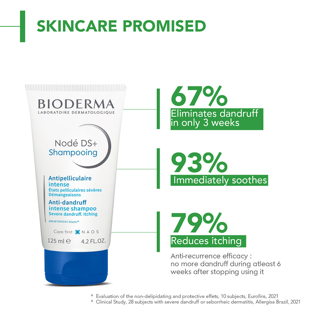 Bioderma Node DS+ Shampooing Anti-Dandruff Intense Shampoo (125ml)