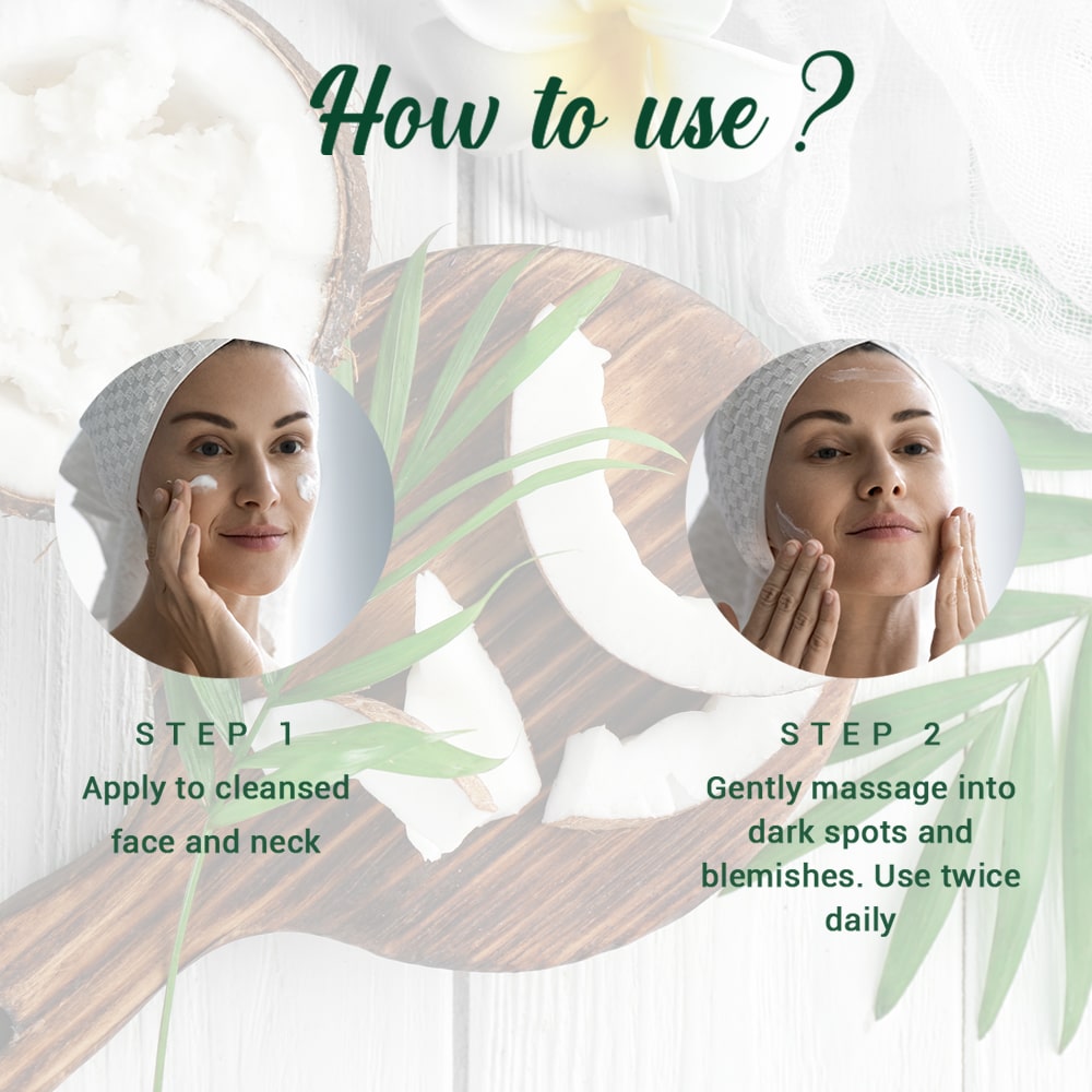 Biotique Bio Coconut Whitening & Brightening Cream (50gm)