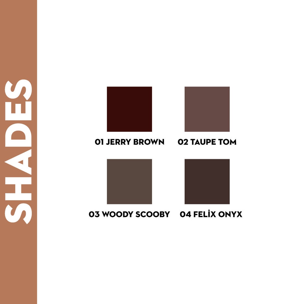 SUGAR ARCH ARRIVAL BROW DEFINER - 01 JERRY BROWN ( MEDIUM BROWN)