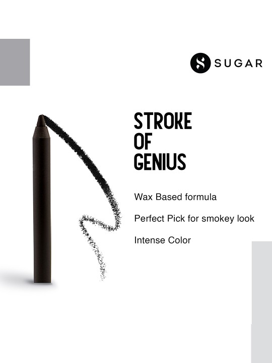 SUGAR HEAVY DUTY KOHL KAJAL - 01 BLACK