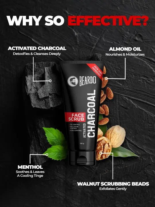 4f53d865-ebc2-402b-839d-bb0cb79171f71745404486974-BEARDO-Men-Activated-Charcoal-Face-Scrub---100g-441745404486-3.webp