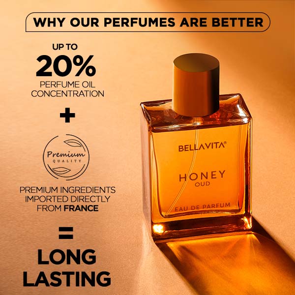 Bellavita Honey Oud Unisex Perfume - 100ml