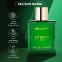 Bellavita Impact Man Perfume - 100ml