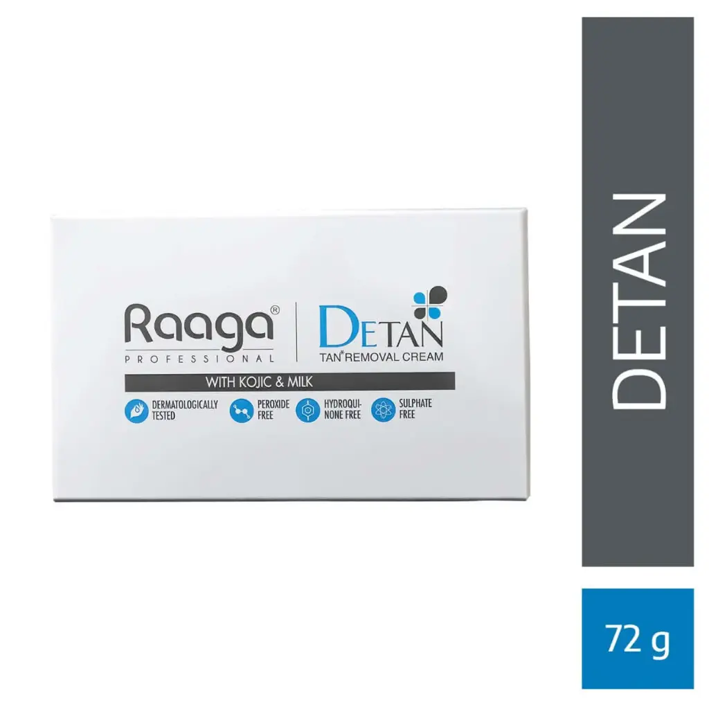 Raga De-Tan Tan Removal Cream with Kojic and Milk 72 g (12 g x 6 sachets)