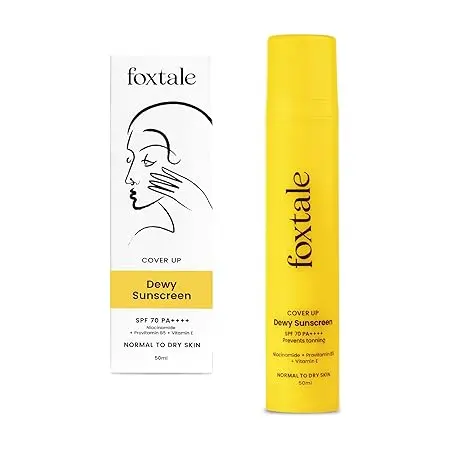 Foxtale SPF 70 Dewy Finish Sunscreen 50ml