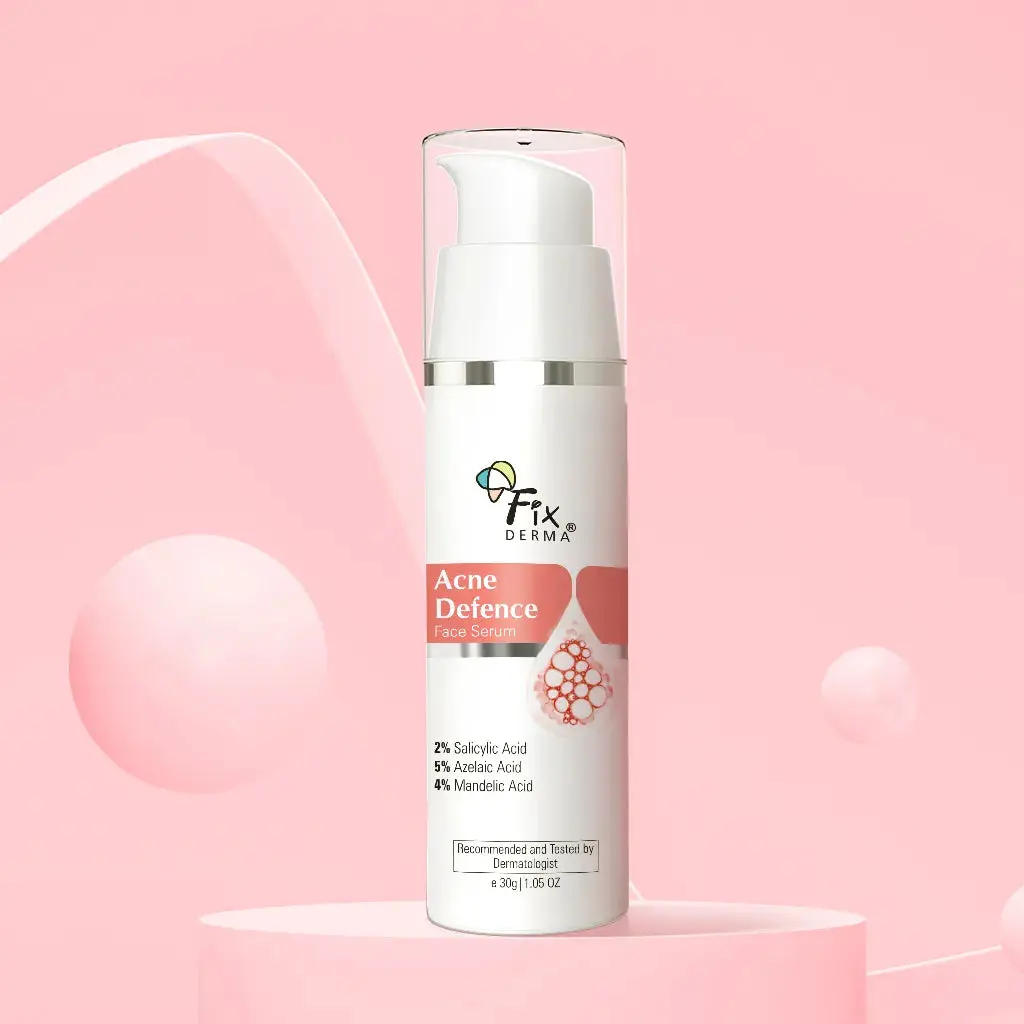 FixDerma Acne Defence Face Serum | Powered with 2% Salicylic Acid for Acne Free Skin 30ml