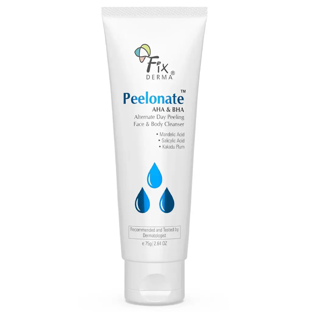 FixDerma Peelonate AHA & BHA Face Wash 75g