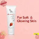 FixDerma Strawberry Face Wash | Cleansing formula to exfoliate & tighten enlarged pores 75g