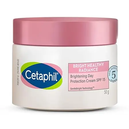 Cetaphil Brightening Day Protection Cream With Spf 15 Niacinamide Reduces Dark Spots (50gm)