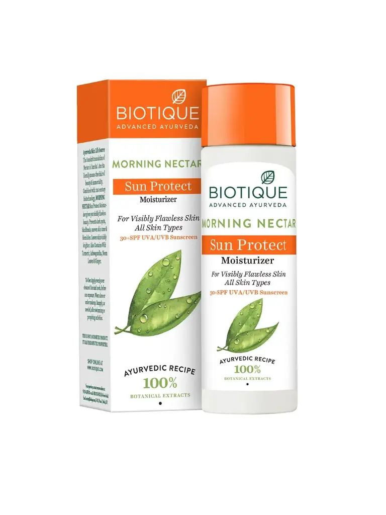 Biotique Bio Morning Nectar Sunscreen Ultra Soothing Face Lotion SPF 30+ (120ml)