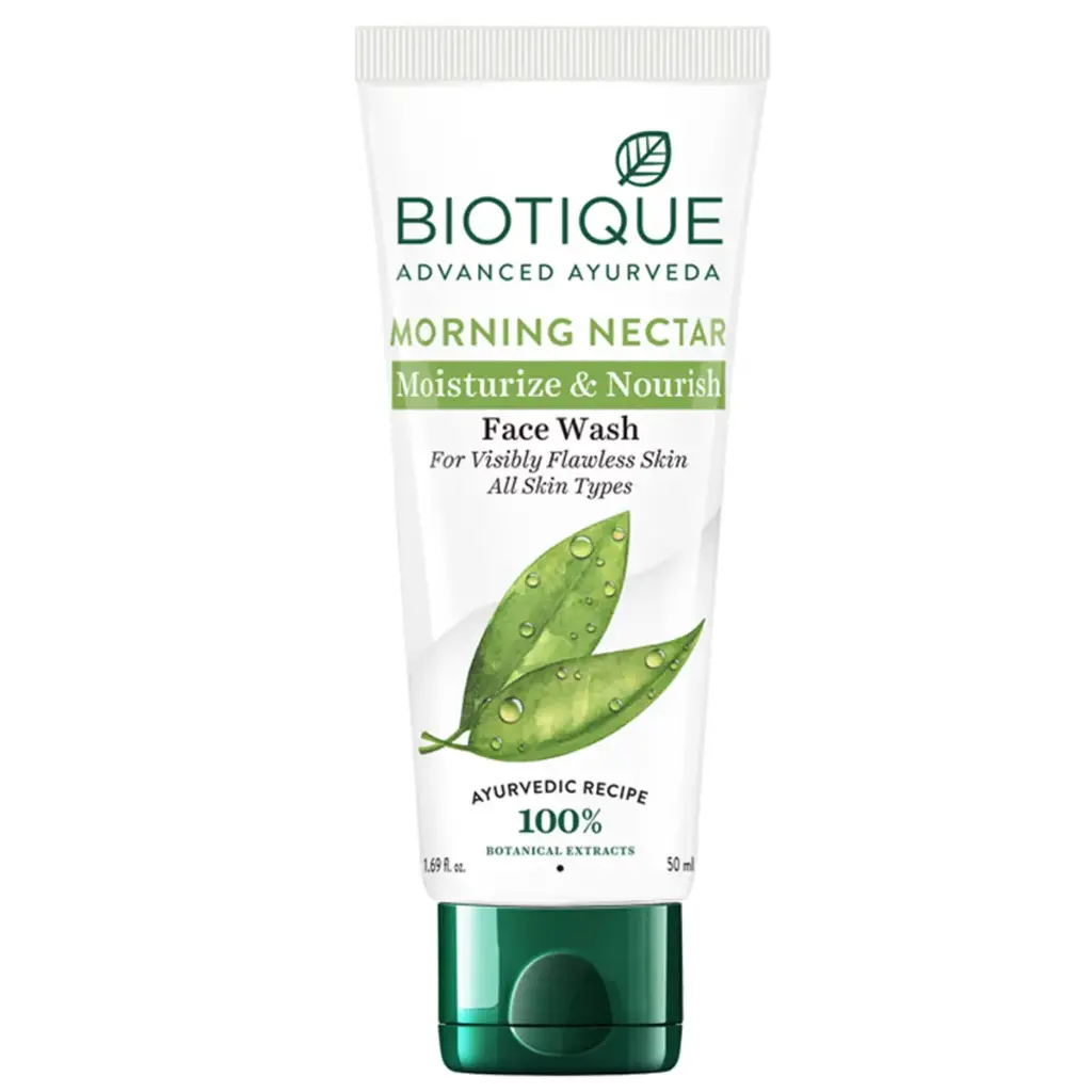 Biotique Bio Morning Nectar Visibly Flawless Face Wash (All Skin Types) (100ml)