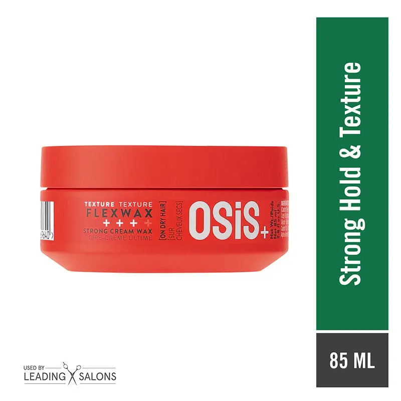 Schwarzkopf Professional OSiS+ Flexwax Strong Hair Styling Cream Wax(85ml)