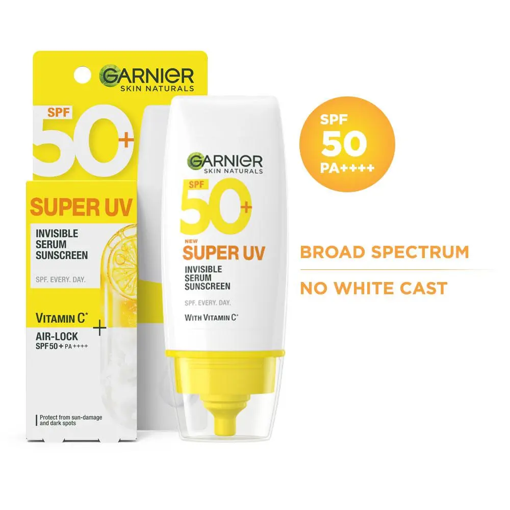 Garnier Super UV Invisible Serum Sunscreen, 30 ml