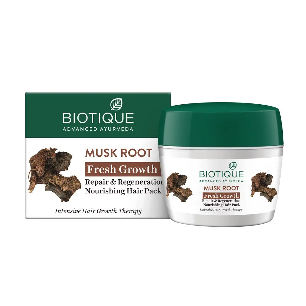 Biotique Bio Musk Root Fresh Growth Nourishing Treatment (230gm)