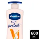 Vaseline Sun Protect SPF 30 UVA + UVB Protection Body Lotion To Reduce Tan Lines - 600ml