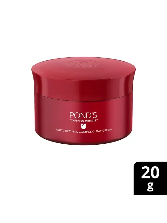 POND'S Youthful Miracle Hexyl Retinol Complex, Renew & Repair Day Cream SPF 15 PA++, 20g