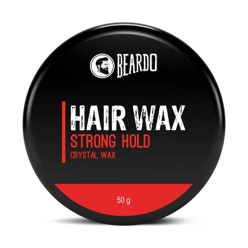 Beardo Hair Wax Strong Hold Crystal Gel Wax, 100gm