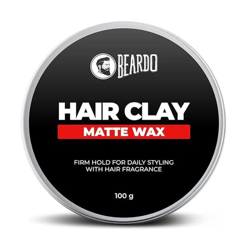 Beardo HAIR CLAY Wax - Strong Hold, 100g