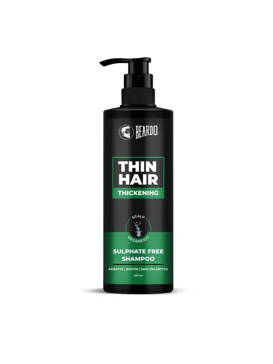 Beardo Hair Thickening Sulphate Free Shampoo, 200ml