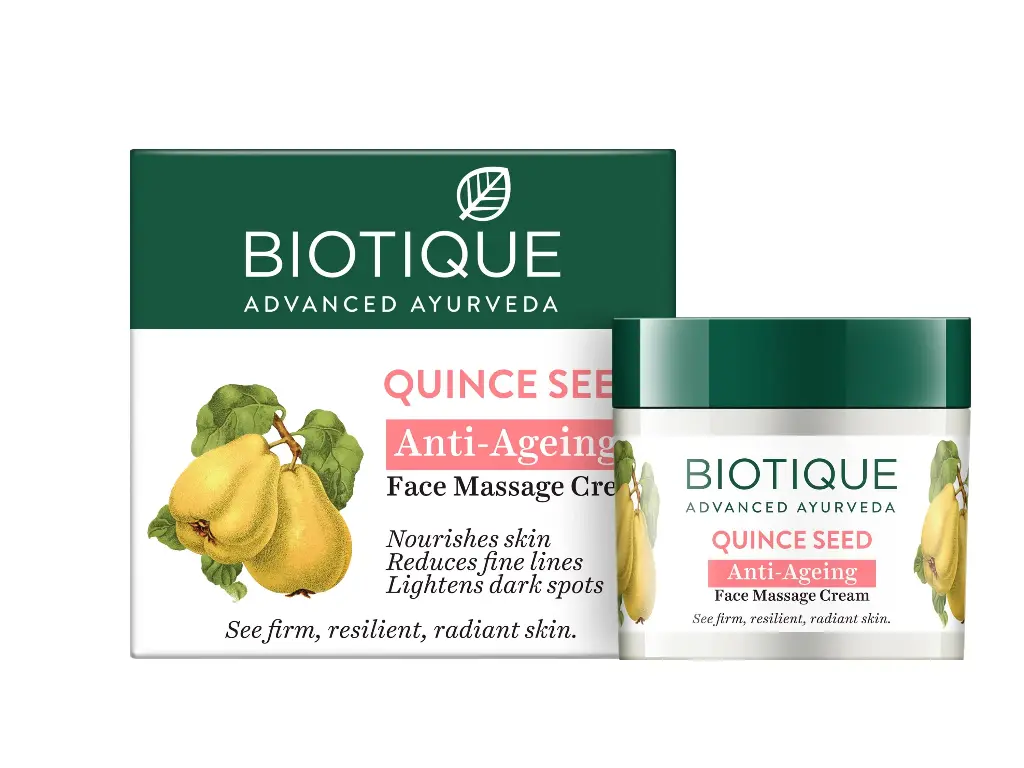 Biotique Bio Quince Seed Nourishing Face Massage Cream (50gm)