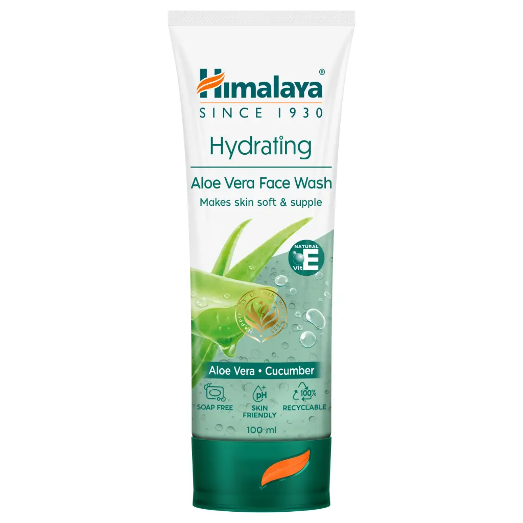 Himalaya Moisturizing Aloe Vera Face Wash, 50ml