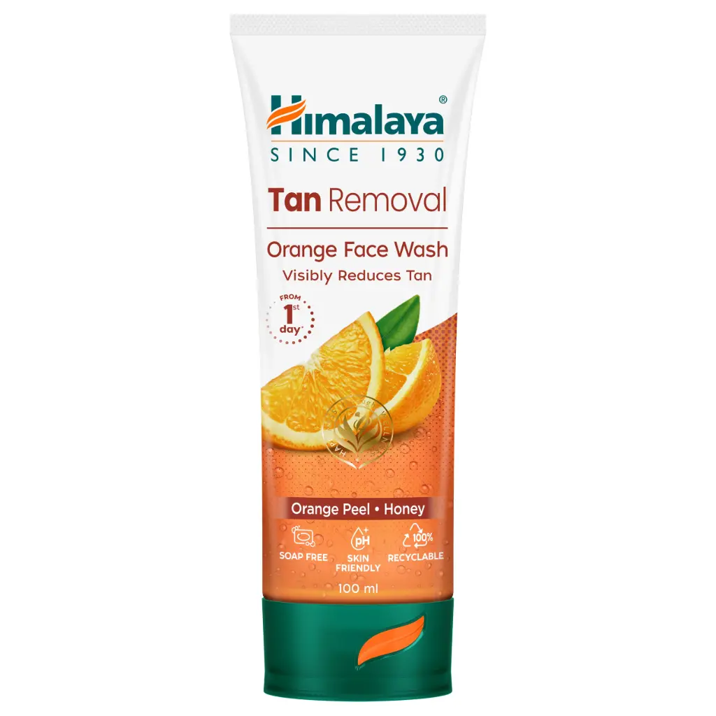 Himalaya Tan Removal Orange Face Wash, 50ml