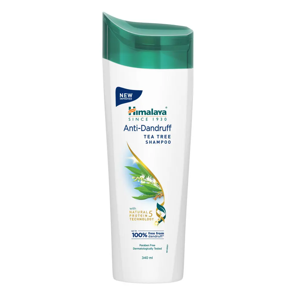 Himalaya Anti-Dandruff Shampoo With Tea Tree Oil & Aloe Vera, 340ml