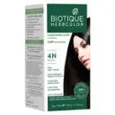 Biotique Herbcolor Hair Color 4N - Brown (50gm+110ml)