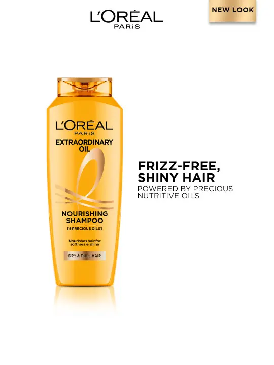 L'Oreal Paris Extraordinary Oil Nourishing Shampoo For Dry & Dull Hair (340ml)