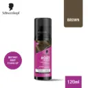 Schwarzkopf Root Retouch Instant Grey Hair Concealer Spray, Sweat And Rain Resistant - Brown (120ml)