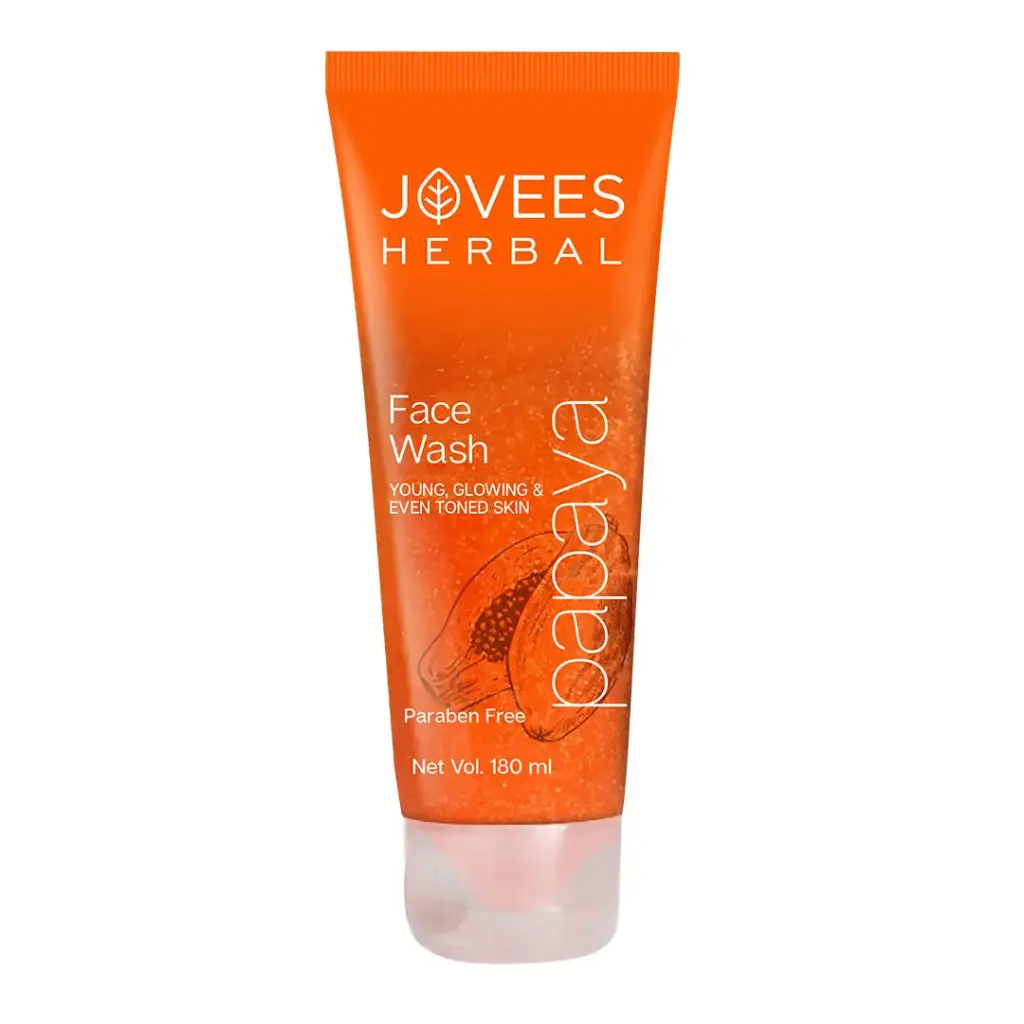 Jovees Papaya Face Wash for Dull & Uneven Skin Tone 120ml