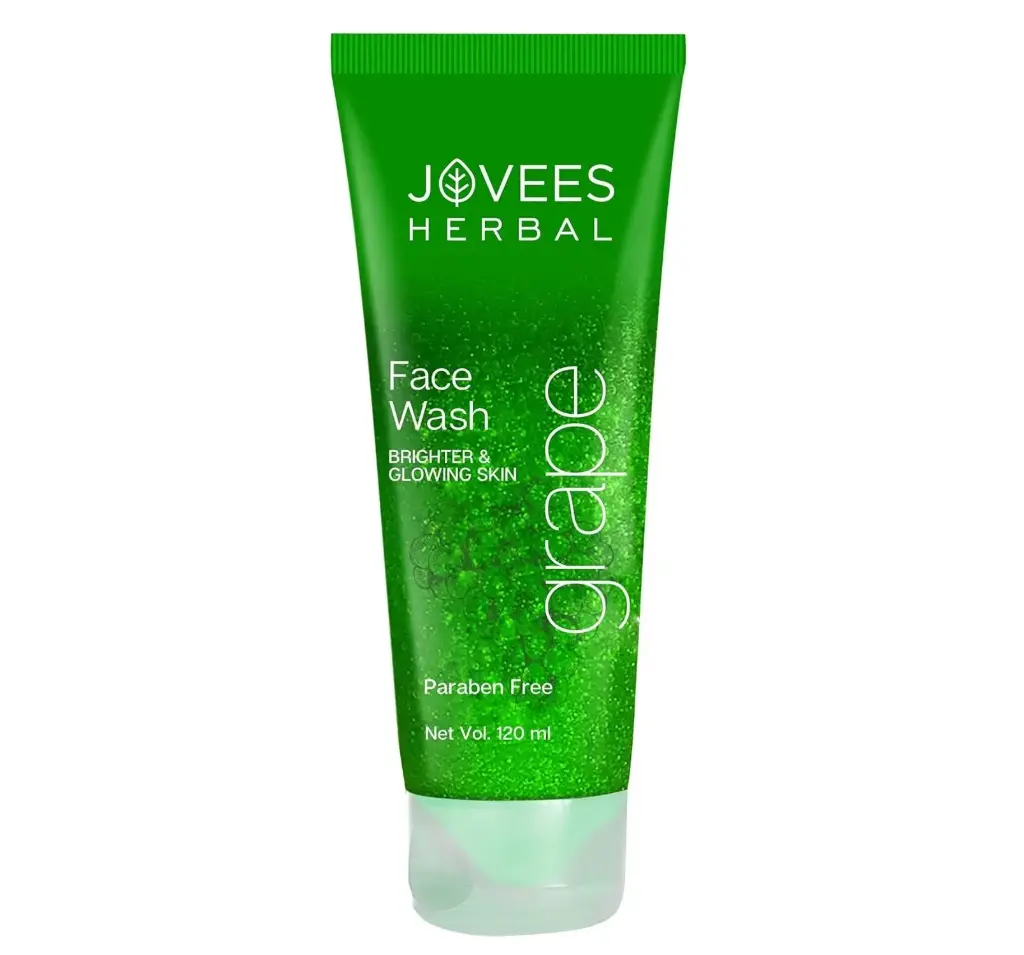Jovees Grape Face Wash With Grape Seed & Orange Peel Extracts 120ml