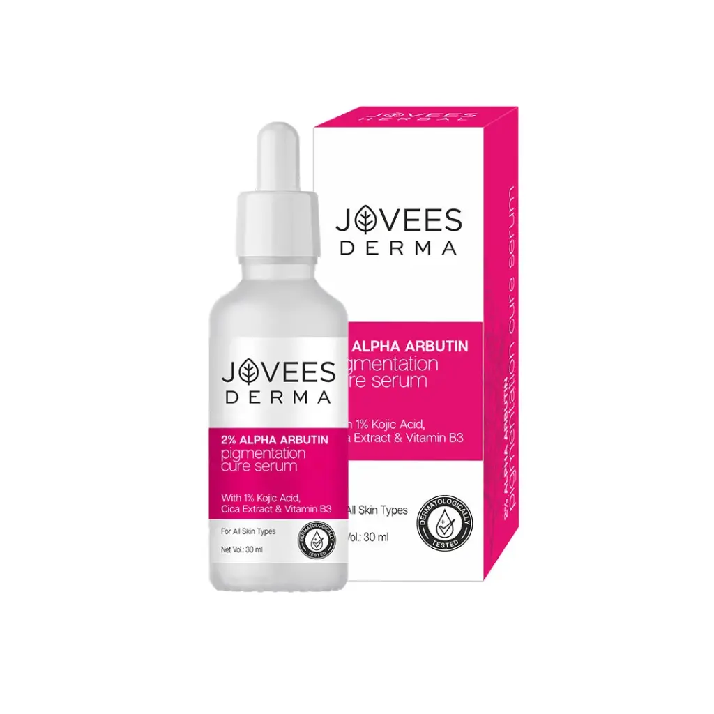 Jovees 2% Alpha Arbutin Pigmentation Cure Serum With 1% Kojic Acid 30ml
