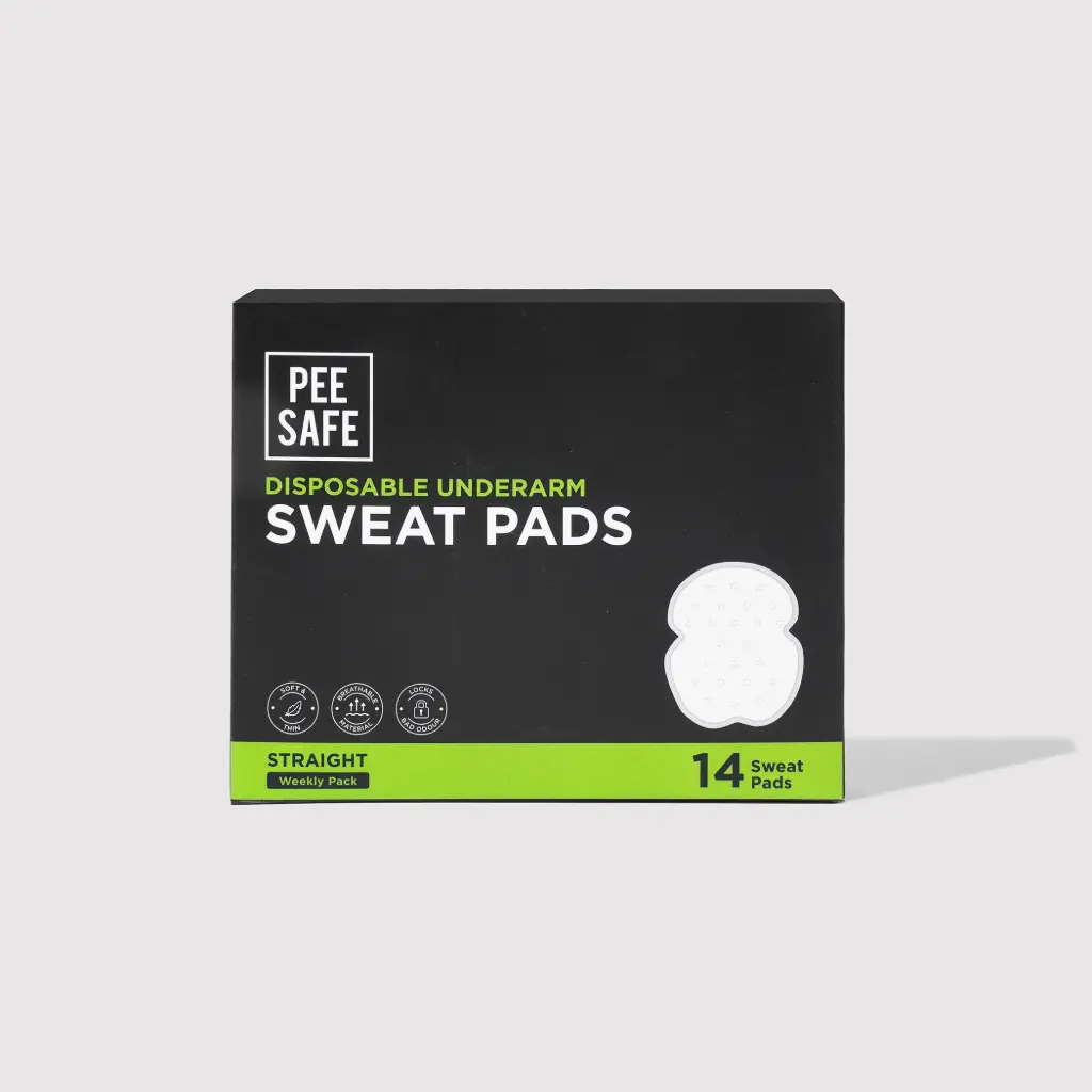 Peesafe Disposable Underarm Sweat Pads (Straight) - 14 Pads