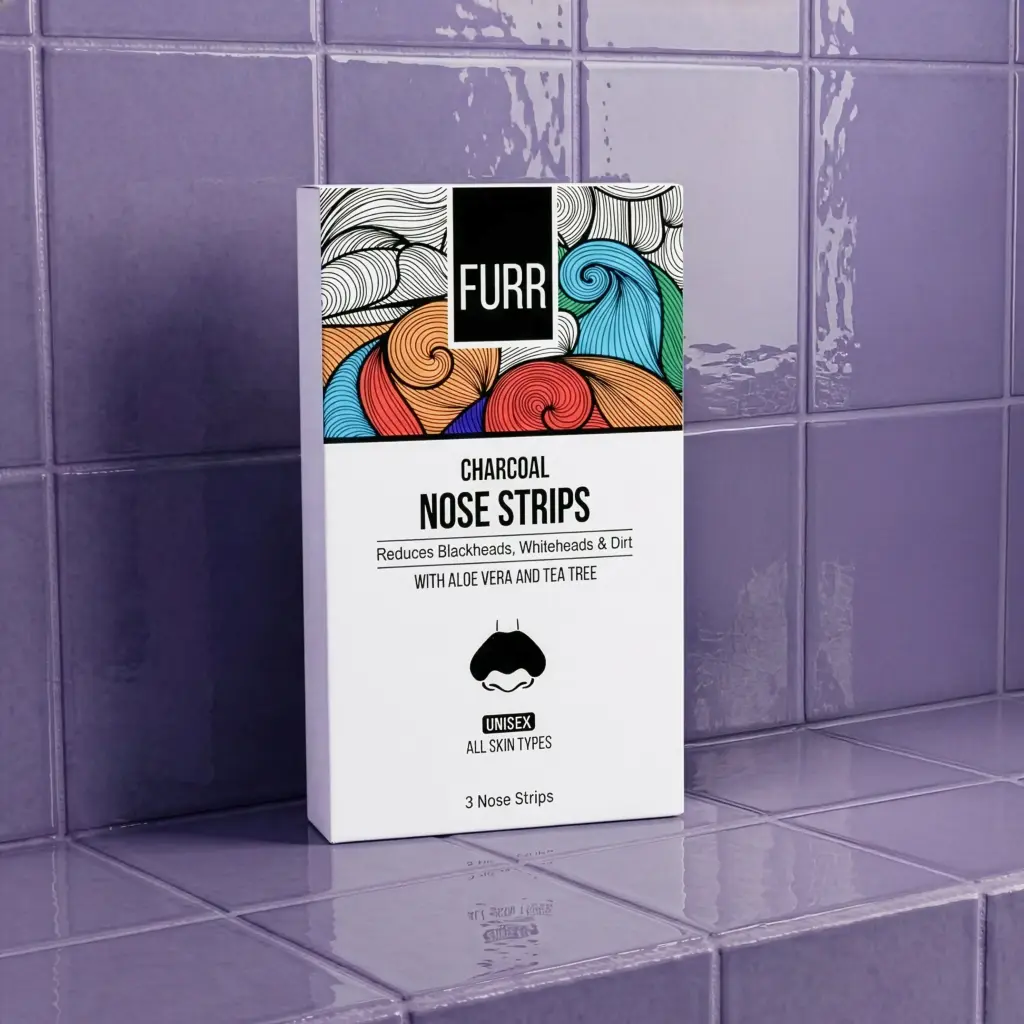 FURR Bamboo Charcoal Nose Strips (3N)