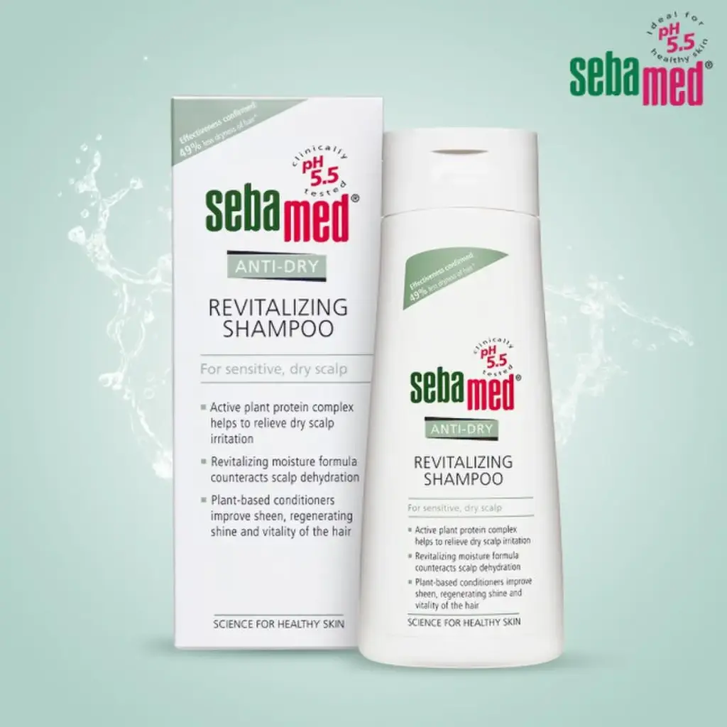Sebamed Anti Dry Revitalizing Shampoo | 200 ml | For sensitive, dry scalp