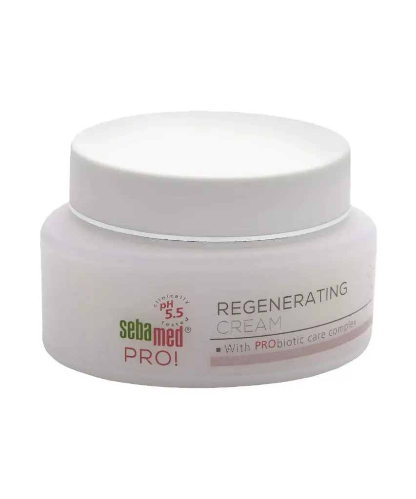 Sebamed PRO Regenerating cream 50ml, ProBiotic Care, Reduces wrinkles & fine lines, Base for makeup