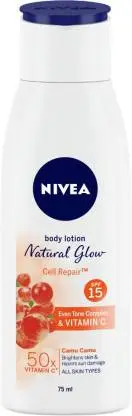 Nivea Extra Whitening Cell Repair and Uv Protect Body Lotion (75ml)