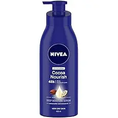 NIVEA Body Lotion for Very Dry Skin, Cocoa Nourish, with Coconut Oil & Cocoa Butter (400ml)
