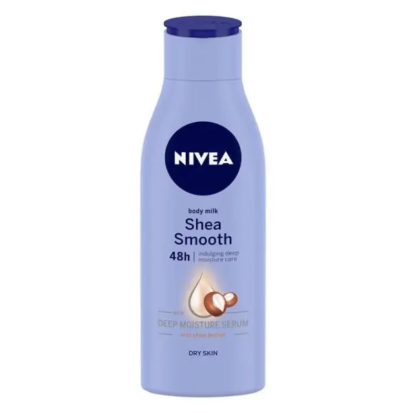 NIVEA Smooth Body Milk - Shea Butter For Dry Skin (75ml)