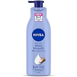 NIVEA Body Lotion for Dry Skin, Shea Smooth, with Shea Butter (400ml)