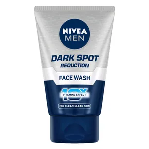 NIVEA MEN Face Wash, Dark Spot Reduction, for Clean & Clear Skin with 10x Vitamin C Effect 50gm