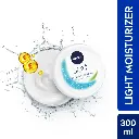 Nivea Soft Light Moisturizer for Face, Hand & Body, Non-Sticky Cream with Vitamin E & Jojoba Oil (300ml)