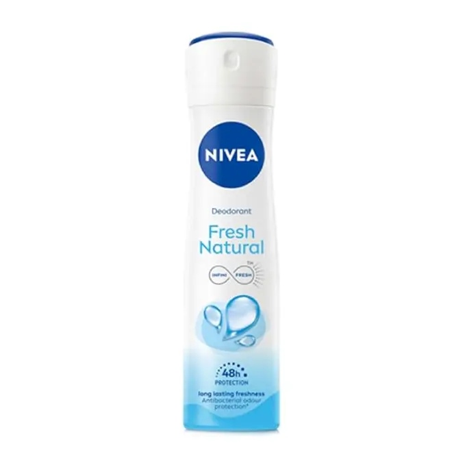 Nivea Fresh Natural Deodorant For Women Long Lasting Freshness & 48h Protection (150ml)