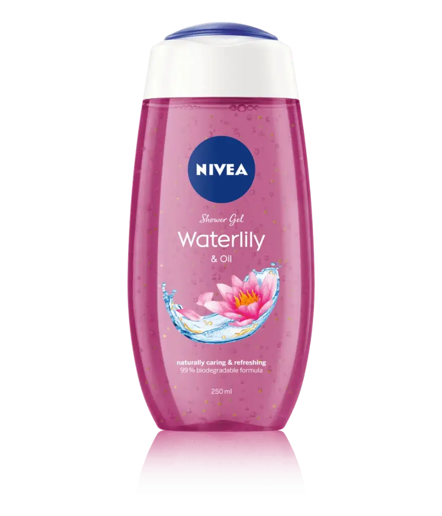 Nivea Shower Gel Water Lily & Oil Pampering Care & Refreshing Scent of Waterlily Flower (250ml)