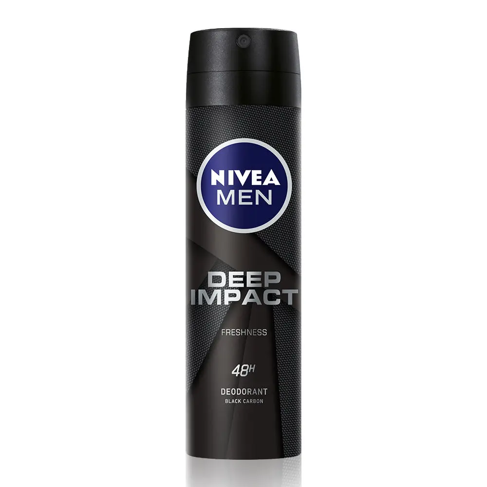 Nivea Men Deep Impact Freshness 48 Hours Deodorant (150ml)
